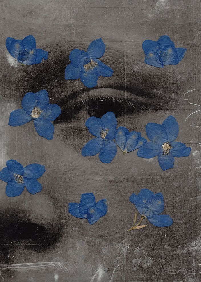 old photograph of Japanese man with back tattoo