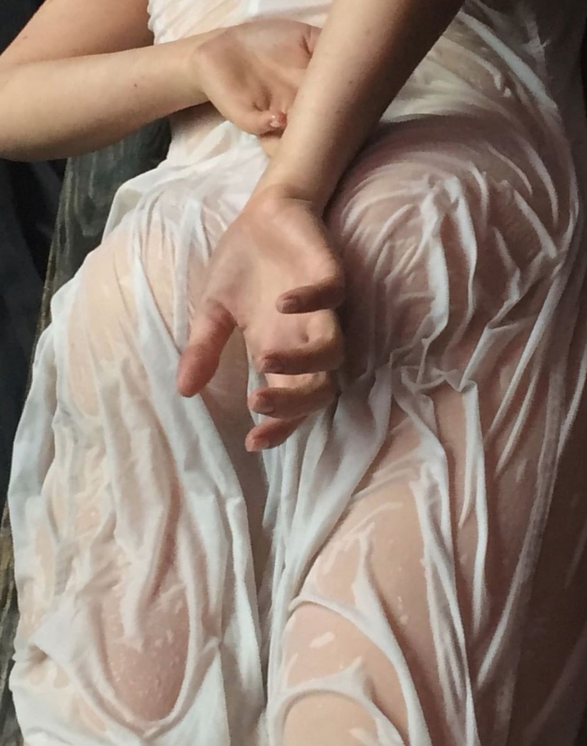 watercolor painting of building near sea