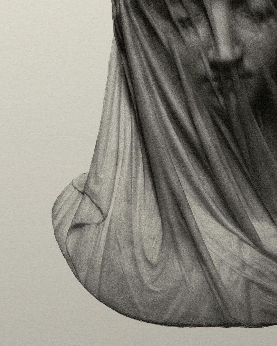 futuristic painting of farmland in space