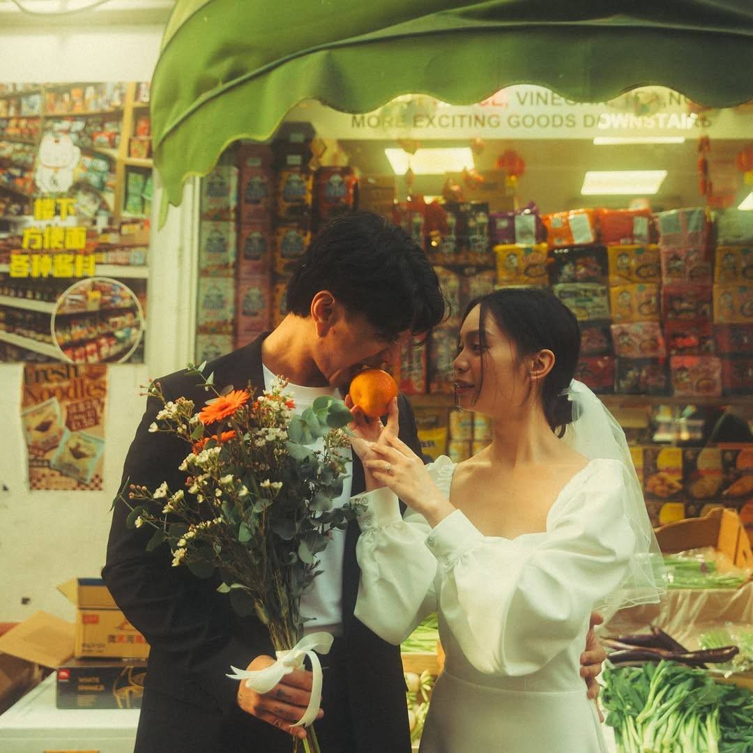 painting of girl holding branches