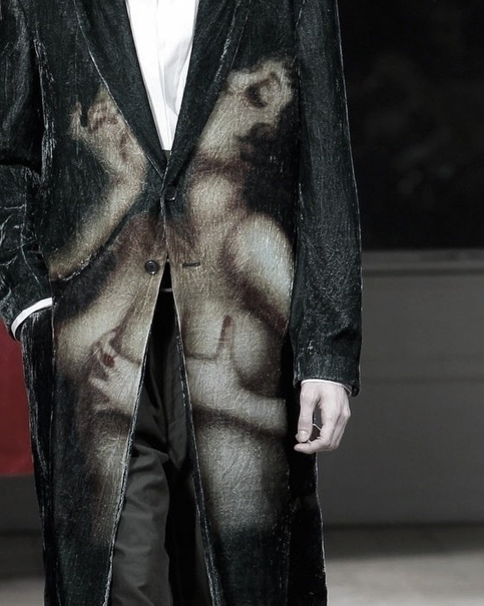 futuristic painting of farmland in space